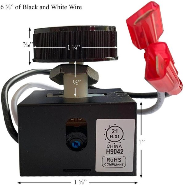 Blaze King Rheostat Assembly (With On Off Switch) ASM: S.Z0136-AMP For Cheap - Image 2
